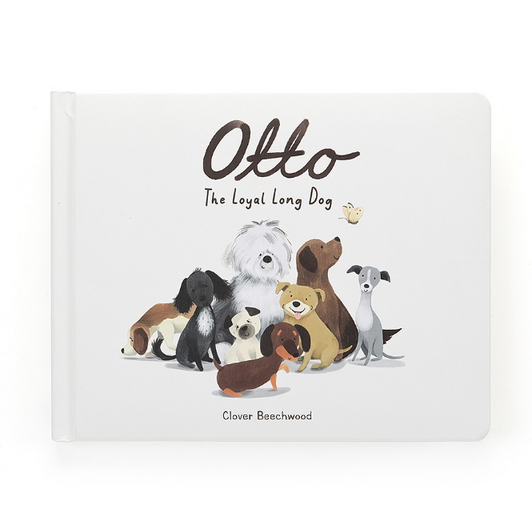 Jellycat Otto the Loyal Long Dog Book