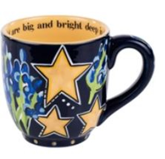 Glory Haus Stars at Night Texas ceramic Mug (27163704)