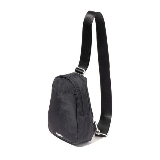 Baggallini Double Zip Mini Sling (ZSL883) Black