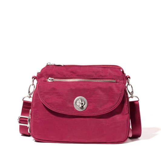 Baggallini Calais Crossbody Bag (CAL532) Beet Red