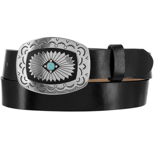 Brighton The Santa Rosa Belt (C51283) BLK