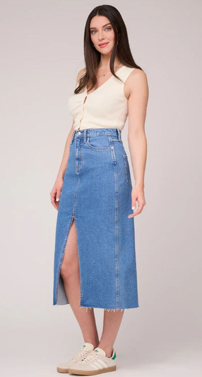 Yoga Jeans 34" Denim Skirt (2571) LAKEBLU