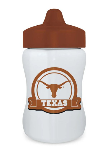 Texas Longhorn 9 oz Sippy Cup (UTX2210) WHT/BO