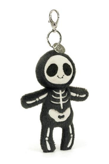 Jellycat Skeleton Bob Bag Charm