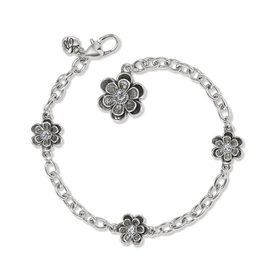 Brighton Metal Petal Bracelet (JF0226) SLV