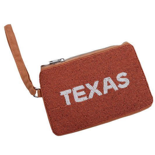 Texas Longhorn Beaded Accessory Case (BD-ACC-TEXAS)