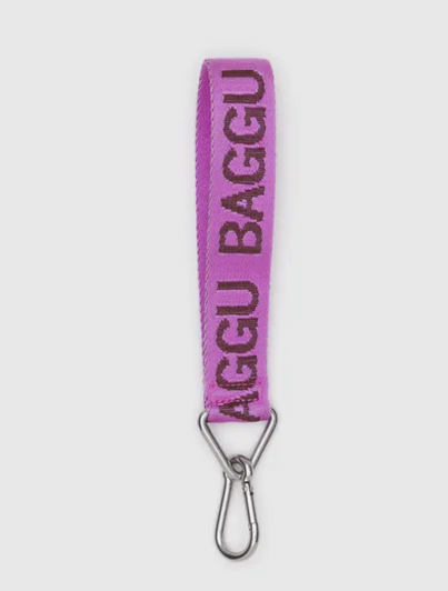 Baggu Logo Keychain - Pink