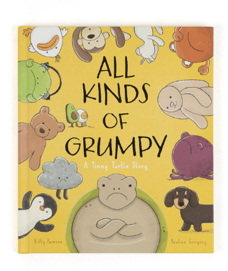 Jellycat All Kinds of Grumpy Book