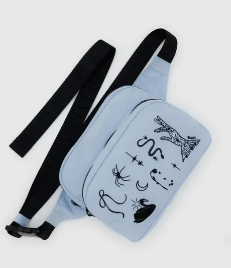 Baggu Fanny Pack - Embroidered Ballet Icons