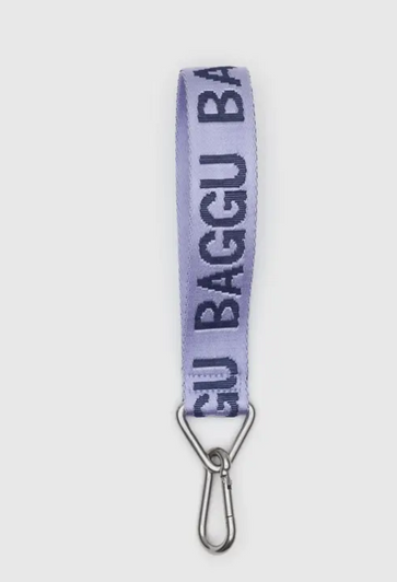 Baggu Logo Keychain - Dusty Lilac