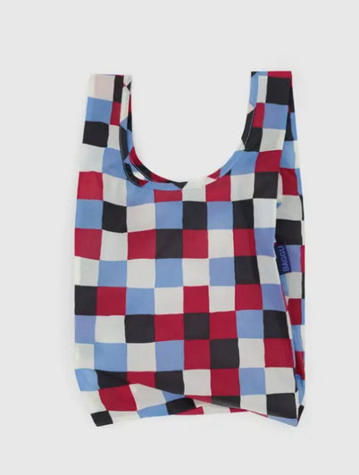 Baggu Baby Reusable Bag - Painted Check 