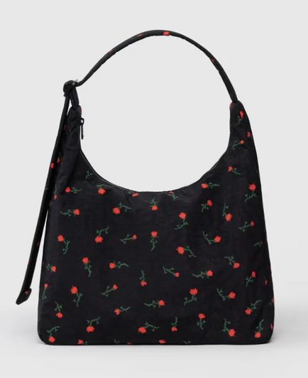 Baggu Nylon Shoulder Bag - Painted Wildflower