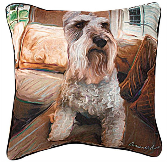 MWW Schnauzer Pillow SLSHNZ