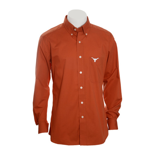 Men's Nike Natural Texas Longhorns Replica Full-Button Baseball Jersey