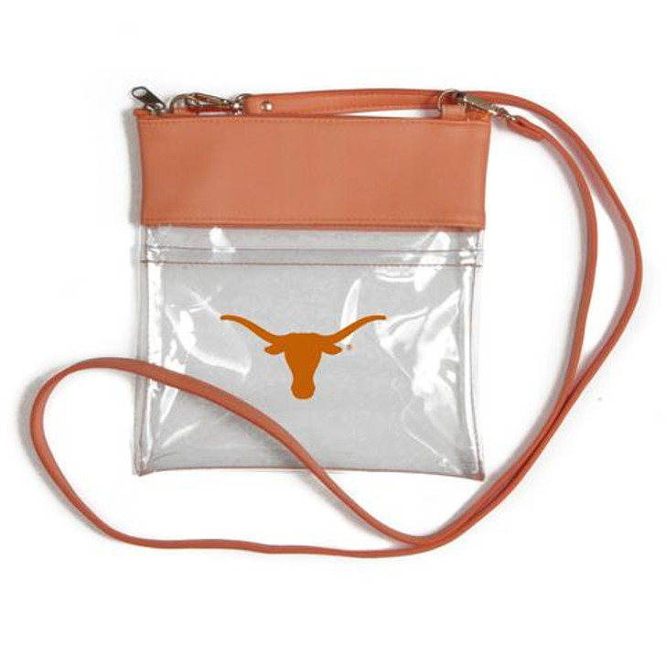 Texas Longhorn Clear Game Day Crossbody Bag (R73TEX) - Sue Patrick