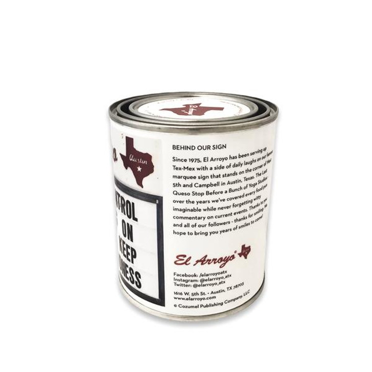 El Arroyo Paint Can Candle (Multiple Styles) (CAN00)
