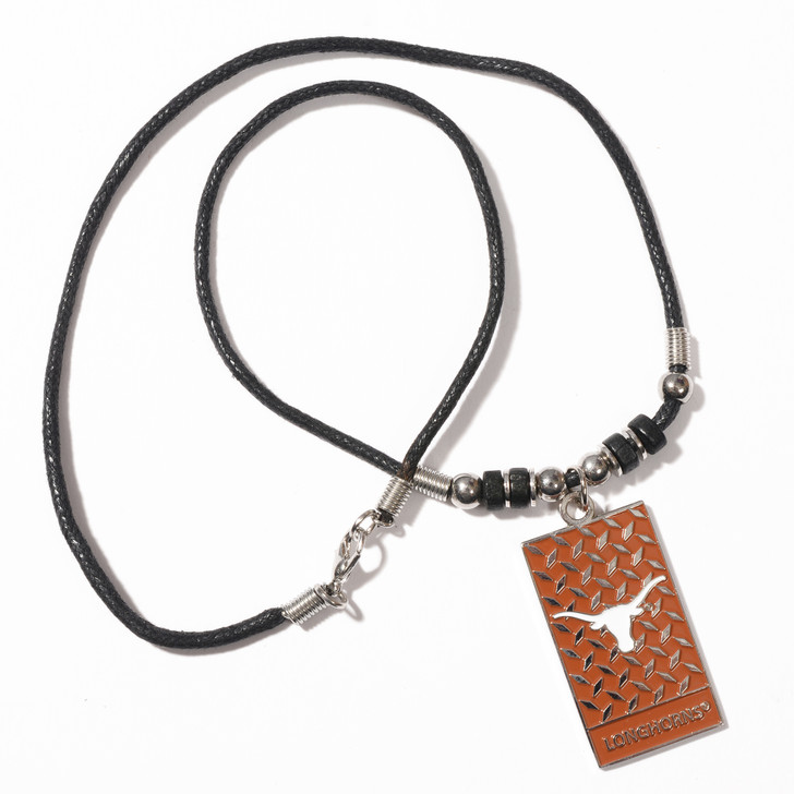 Texas Longhorn License Plate Necklace (LICENSEPLATENECK)