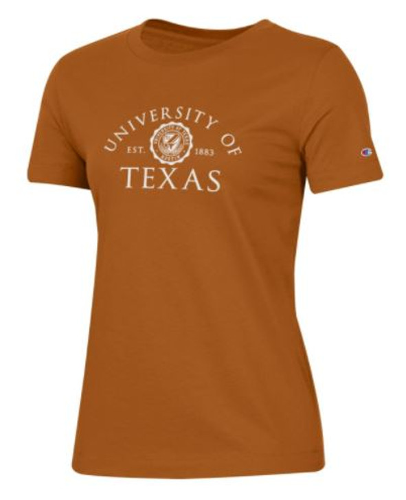 Texas Longhorn Ladies Seal/1883 Tee (C6000475-669)