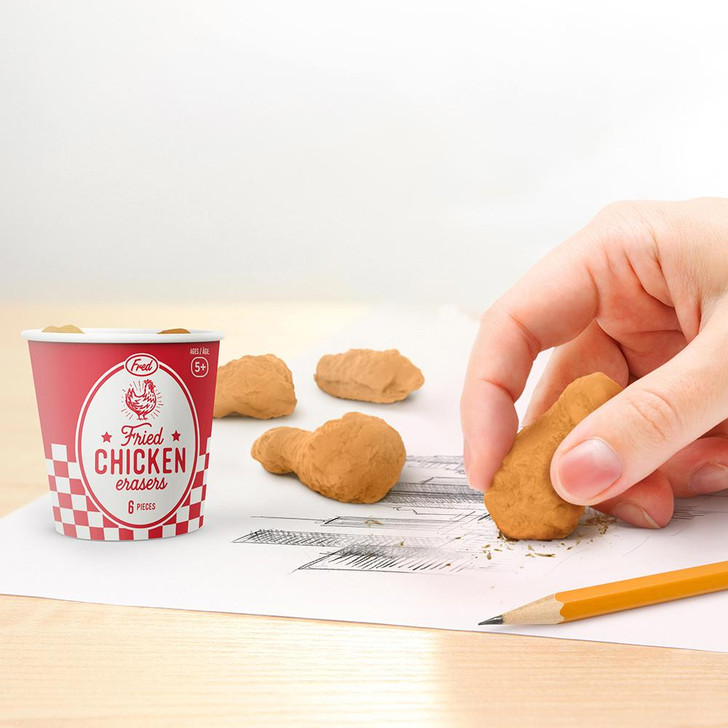 Fried Chicken Erasers (FRD 5246943)