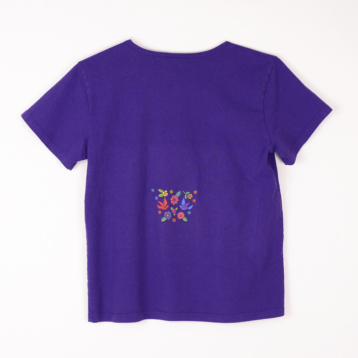 Sabaku Burritos Huipil Short Sleeve Tee (405GRPSSBT) GRAPE