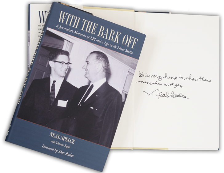 With the Bark Off: A Journalist's Memories of LBJ and a Life in the News Media-Book (Signed by the Author)