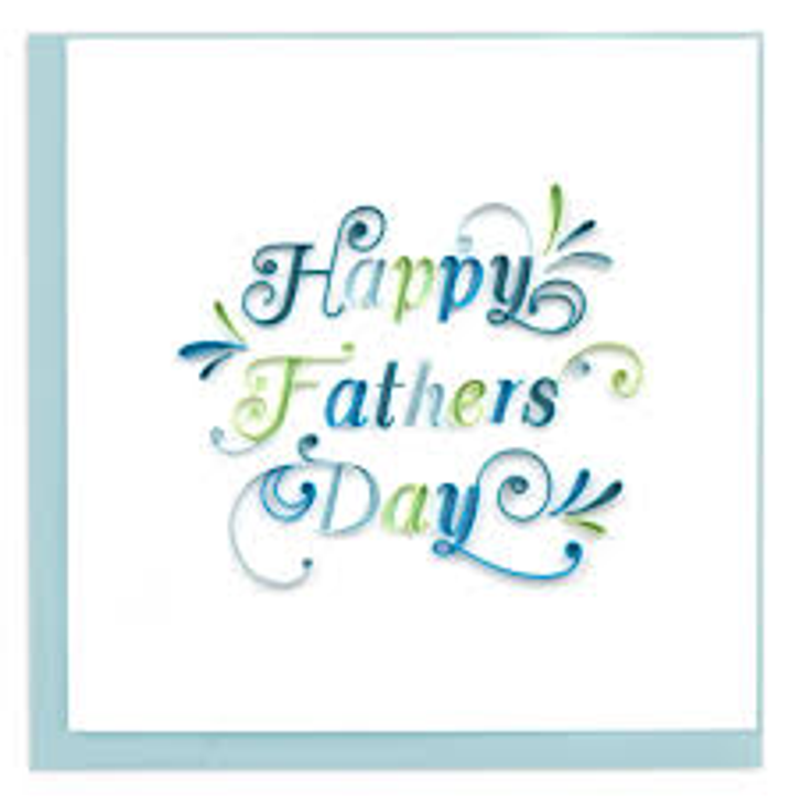 Happy Father's Day Quilling Card