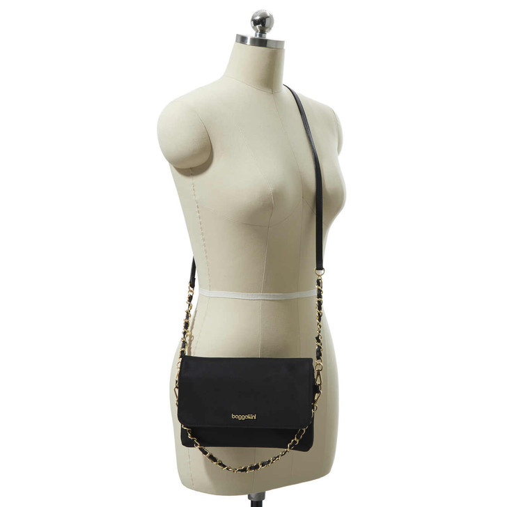 Baggallini Flap Crossbody with Chain (Multiple Colors) (FLC780)