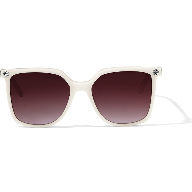 Brighton Mingle Sunglasses (A13240) WHT/SLV