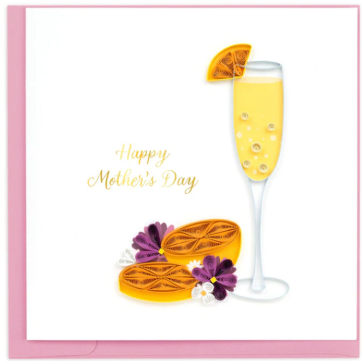 Mother's Day Mimosa Quilling Card (SO752)