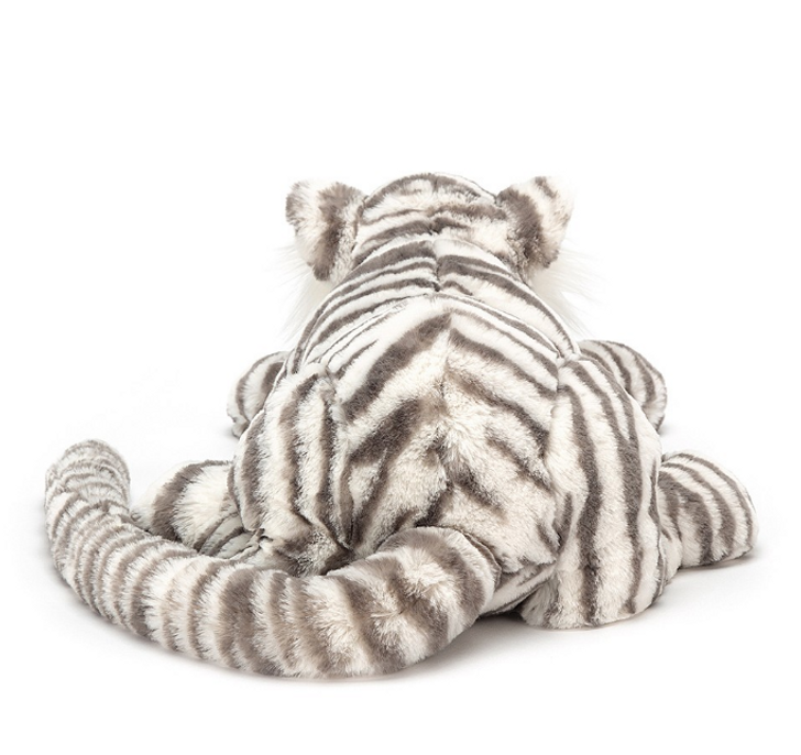 Jellycat Little Sacha Snow Tiger