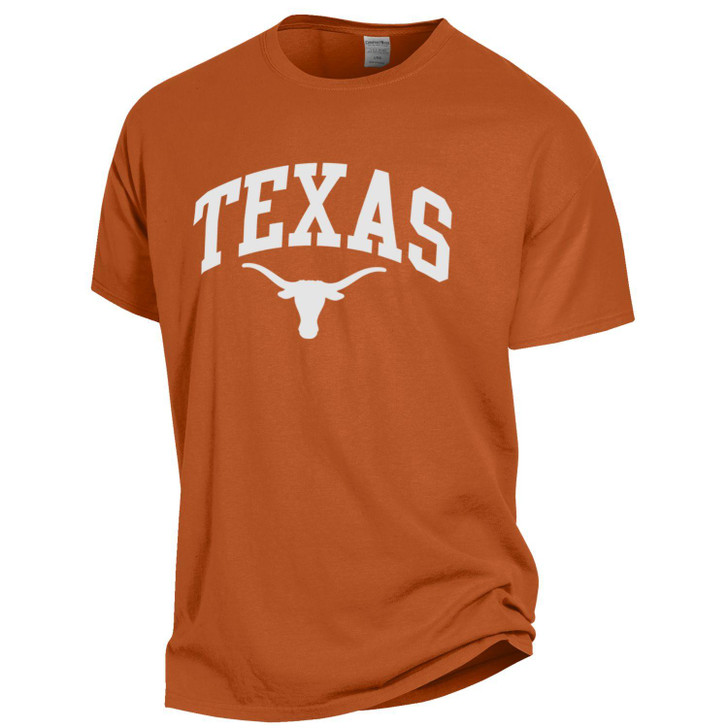 Texas Longhorn Comfort Color Arch Texas & Logo Tee (GDH100HTX-779) BO