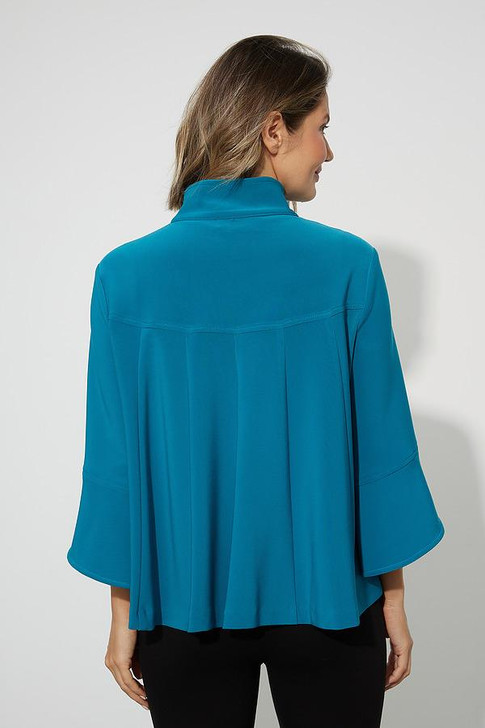 Joseph Ribkoff Cape Style Jacket/Top (193198-3229) LAGOON