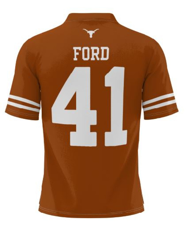 Texas Longhorn NIL Ford #41 Jersey (S0662-41-FORD) BO
