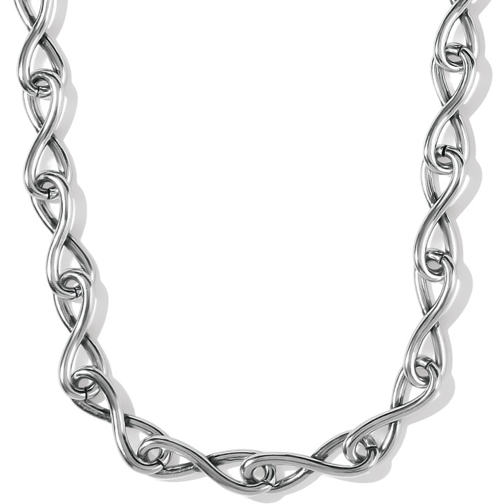 Brighton Interlok Linked Twist Necklace (JM7120) 