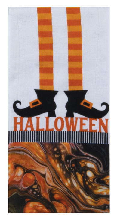 Halloween Legs Dual Purpose Towel (H6122)