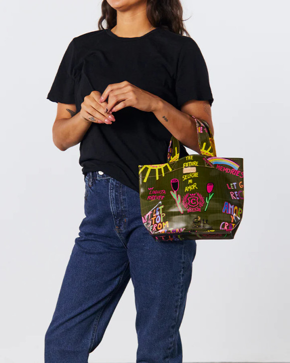 Consuela Olive Mini Grab 'N Go Bag