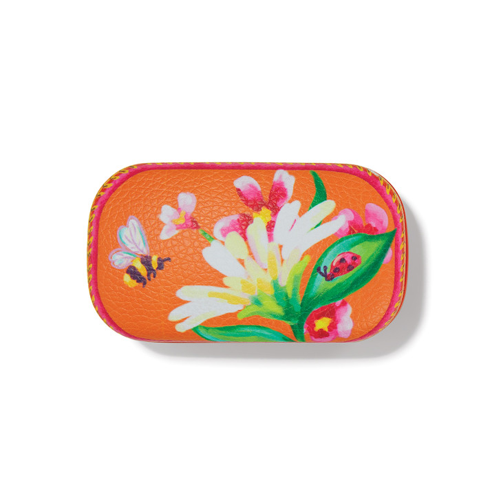 Brighton French Garden Flower Mini Box G8320M) ORNG