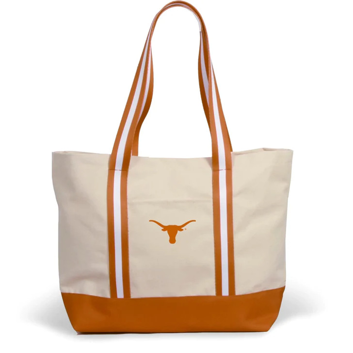 Texas Longhorn Canvas Boat Tote (721TEX)