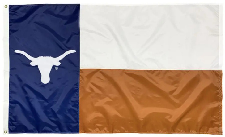 Texas Longhorn Applique Texas State Flag (13030566) 