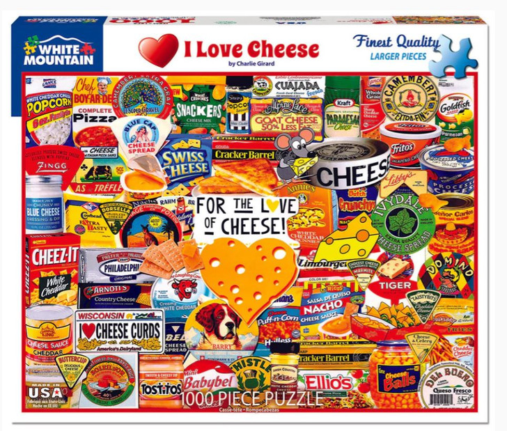 I Love Cheese Puzzle (1000 Piece)