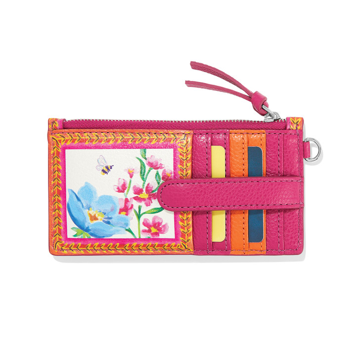 Brighton French Garden Card Pouch (E5515M) PNK