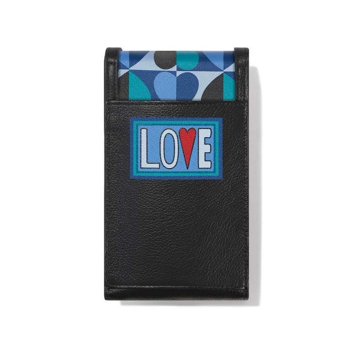 Brighton Fashionista Moody Blue Phone Organizer