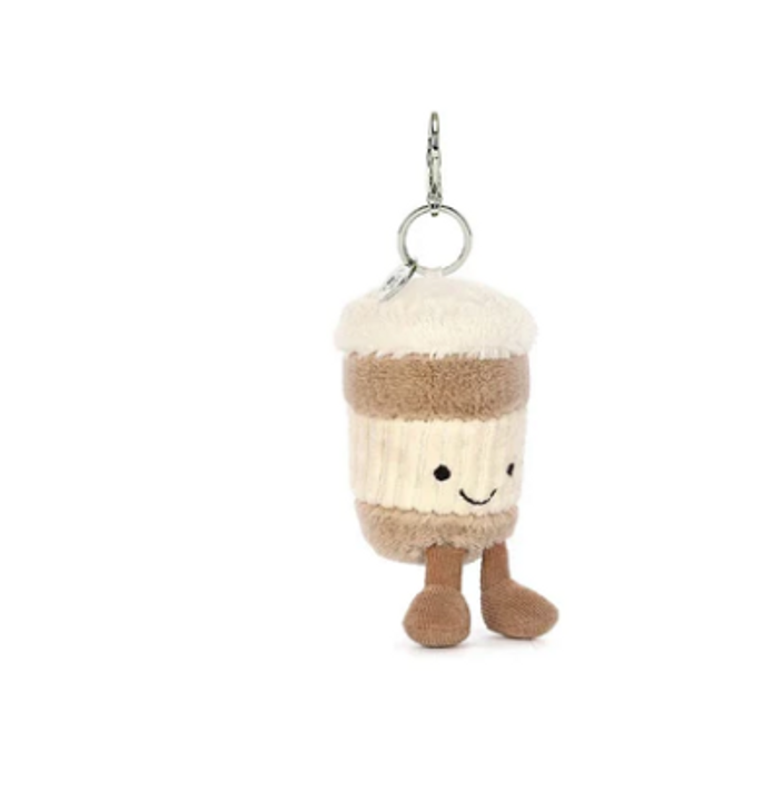 Jellycat Amuseable Coffee-To-Go Bag Charm