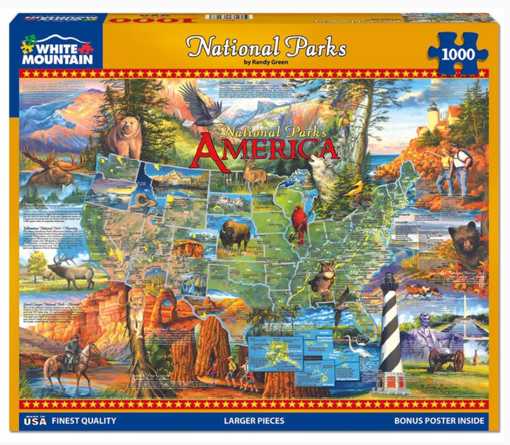 National Parks of America Puzzle (1000 Piece)