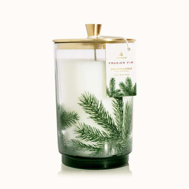 Thymes Frasier Fir Large Pine Needle Luminary 16 oz (03505243200)