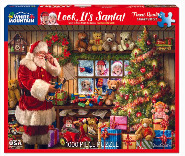 Look, It's Santa Puzzle (1000 Piece)