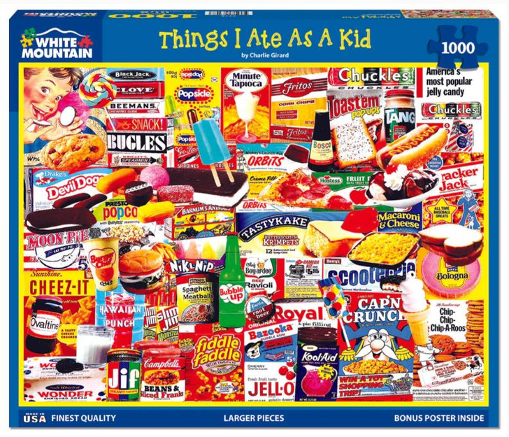 Things I Ate as a Kid Puzzle (1000 Piece)