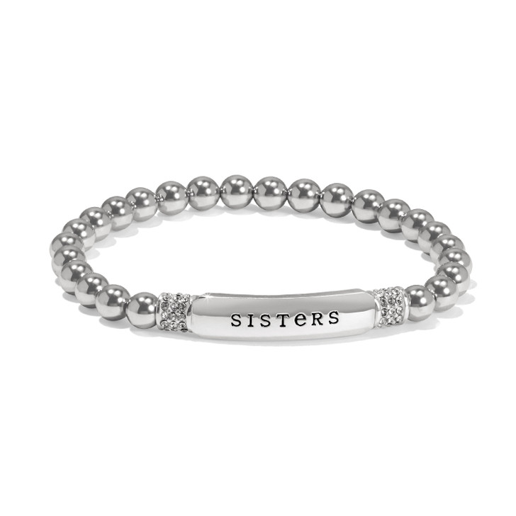 Brighton Meridian Sisters Stretch Bracelet  (JF0139) SLV