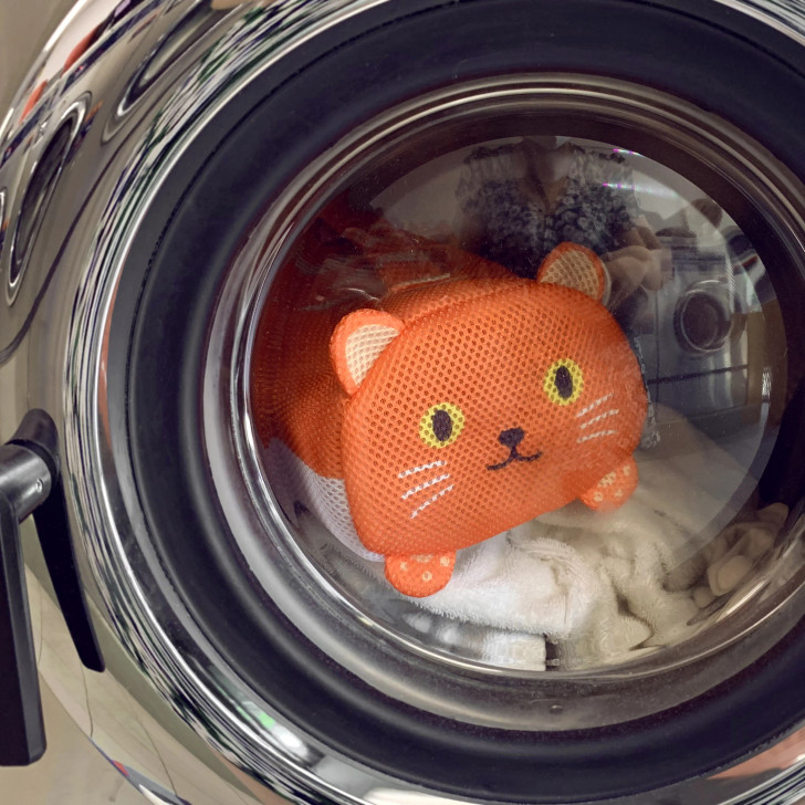 Handy Cat Laundry Bag (KIK LB24-OR)