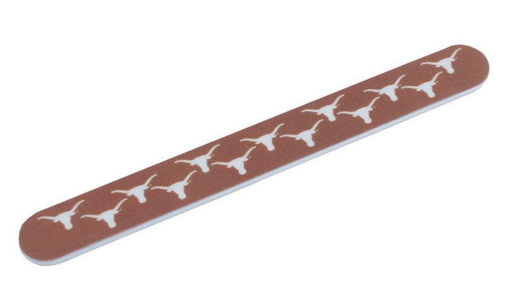 Texas Longhorn Logo Burnt Orange Nail File 
